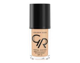 Golden Rose Total Cover 2in1 Foundation & Concealer 02 Ivory