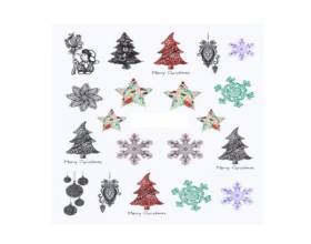 Christmas Water Decals 17