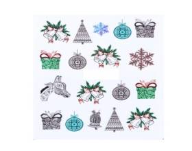Christmas Water Decals 22
