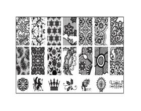 Lace Stamping Plate 01