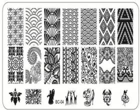 Lace Stamping Plate 04
