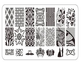 Lace Stamping Plate 06