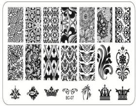 Lace Stamping Plate 07
