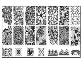 Lace Stamping Plate 10